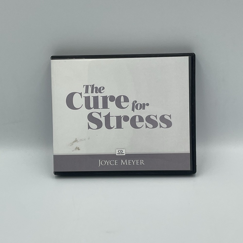 The Cure for Stress Joyce Meyer 4 CD Set Christian Teachings