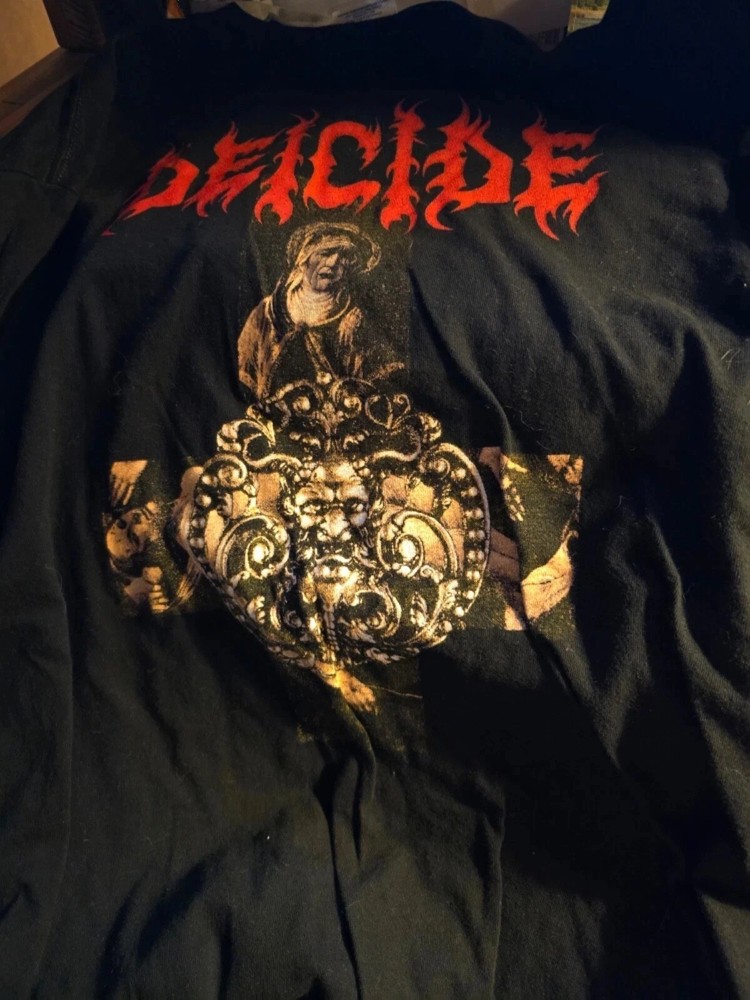 Deicide 2003 North American Tour Merch T-shirt Reprint