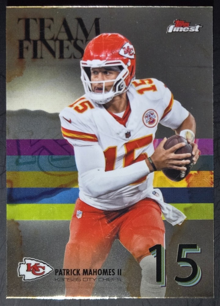 2025 Topps Finest Patrick Mahomes II #TF-3 Team Chiefs