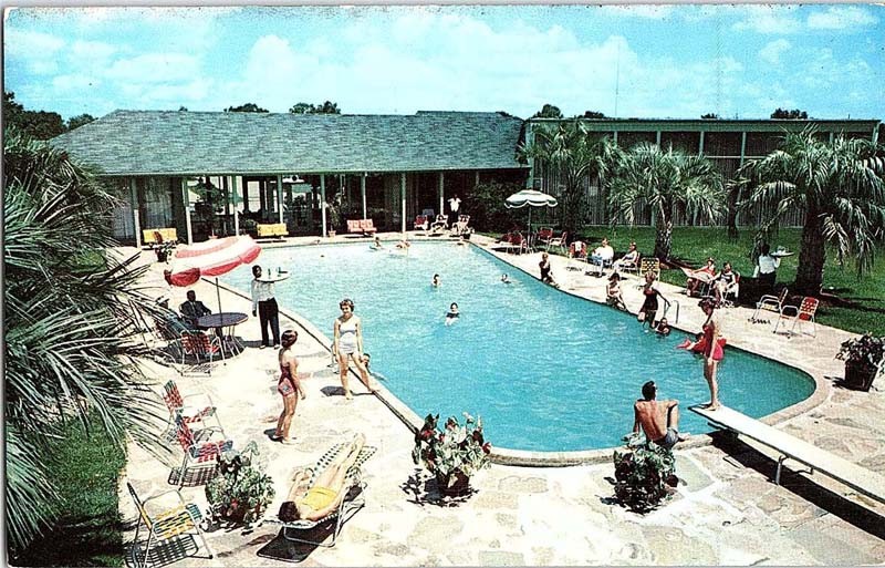 Postcard HOTEL SCENE Baton Rouge Louisiana LA m/09 AI7175