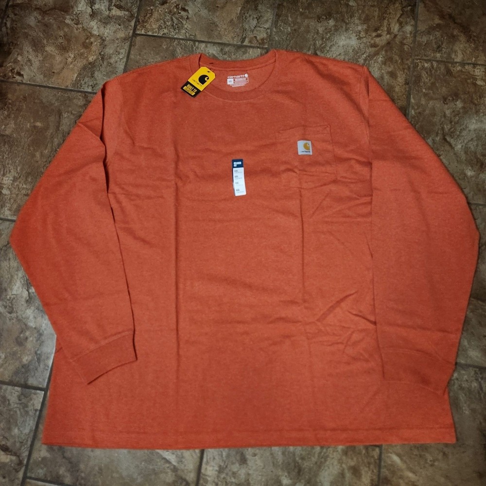 Carhartt relaxed fit long sleeve pocketed tee 4XL