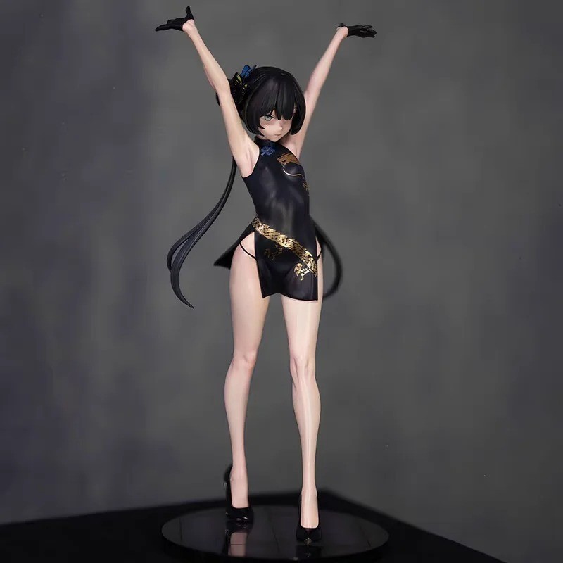 Blue Archive Kisaki Ryuuga Cheongsam PVC Anime Figure Collectible Model Statue