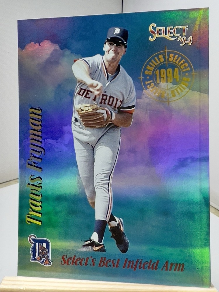 Travis Fryman SK10 1994 Score Select Skills Best Infield Arm