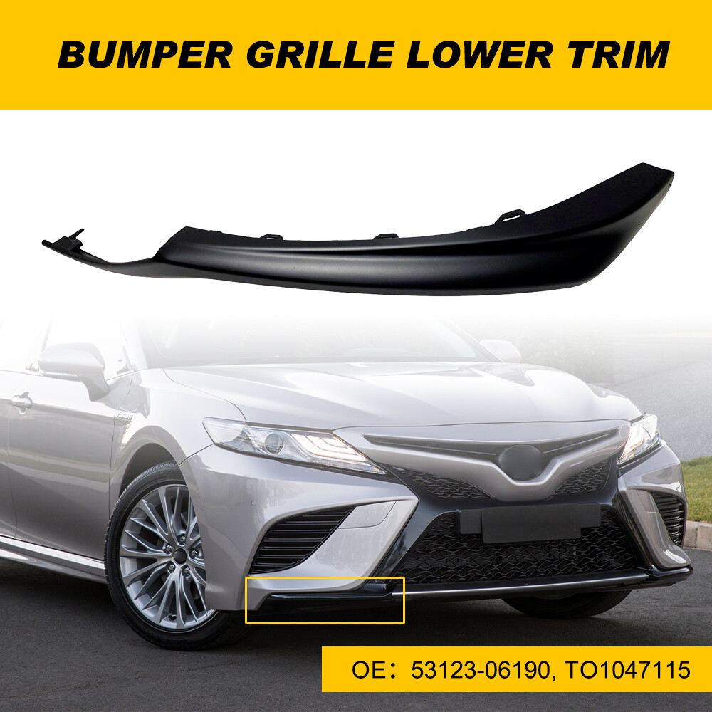 For Camry SE 2021-2023 Front Bumper Upper Lower Molding Trim Cover Right Side S