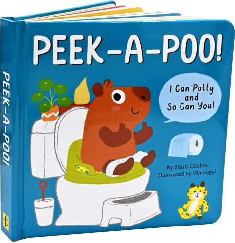 Mara Conlon Peek-A-Poo! I Can Potty and So Can You! (Po (Board Book) (UK IMPORT)All Tariffs and Duties included - no additional charges