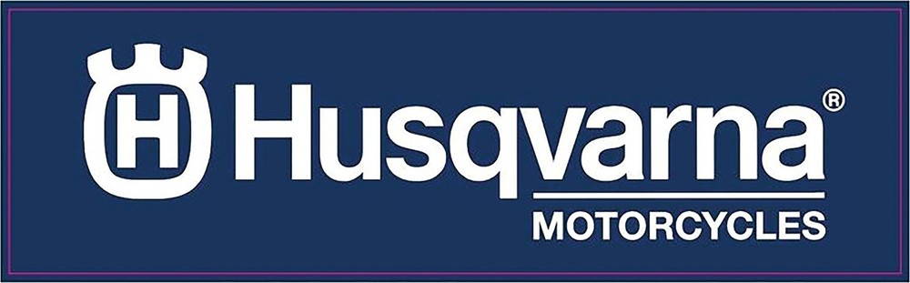 12-inch Husqvarna Heavy Duty 8 Mil Vinyl Decal