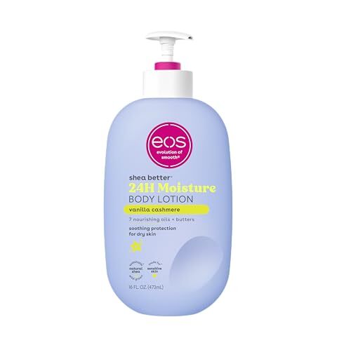 Shea Better 24-Hour Vanilla Cashmere Moisturizing Body Lotion Lightweight Non Greasy Skin Care