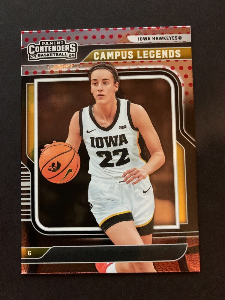 2024 PaninI Caitlin Clark Collection Campus Legends Red Dot Parallel #CL2