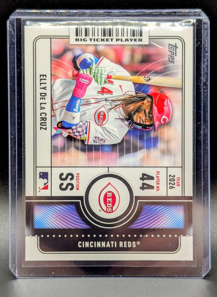 2026 Topps Series 1 Baseball Elly de La Cruz  Admit One