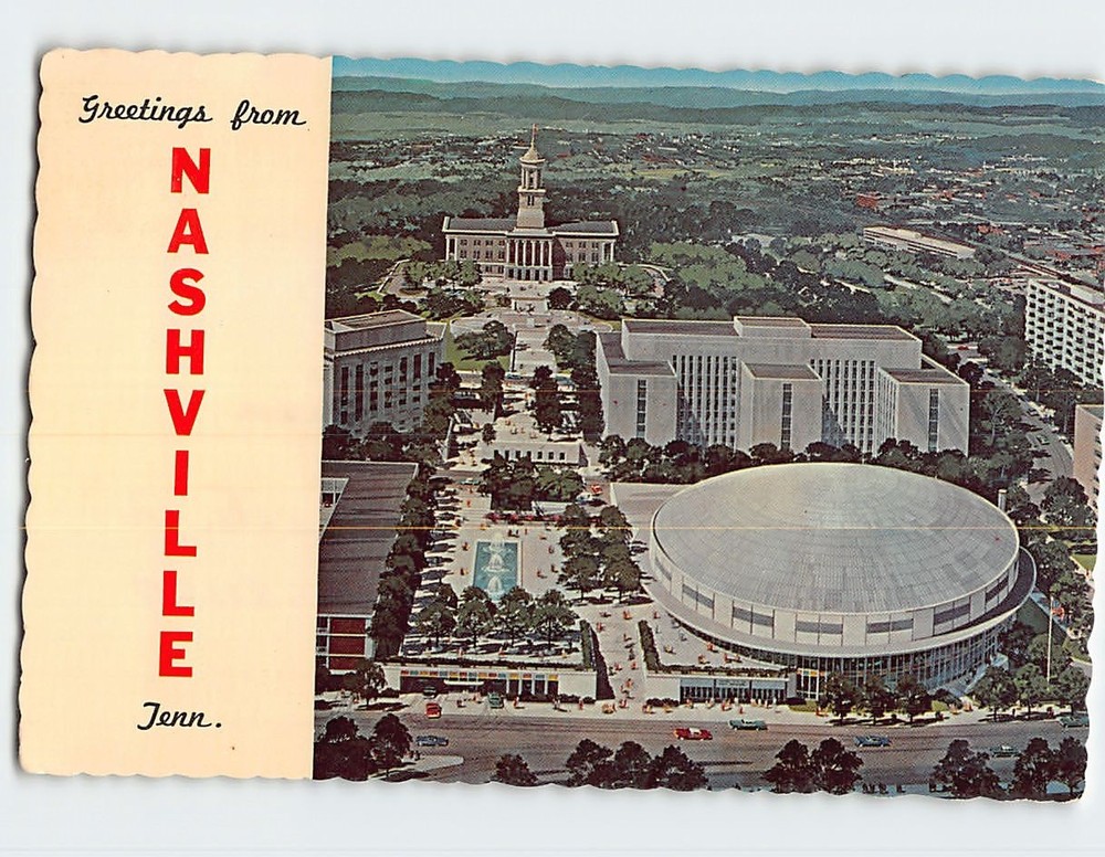 Postcard Greetings from Nashville Tennessee USA