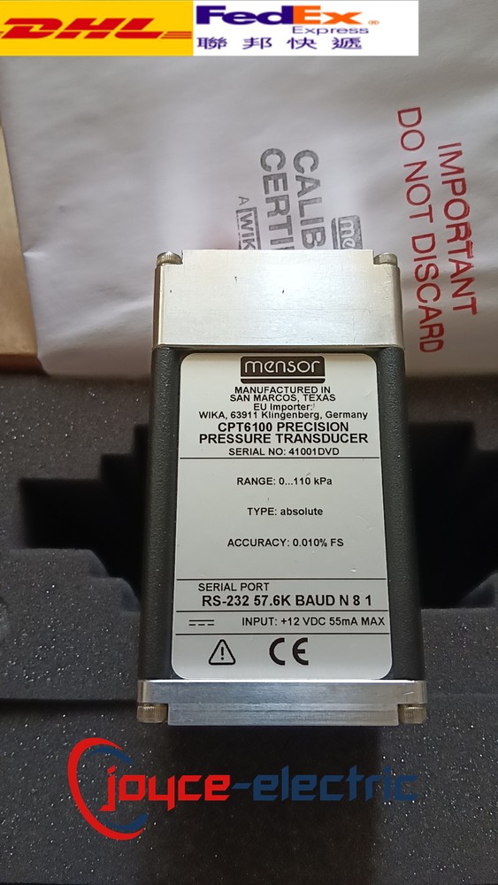 1 PCS NEW mensor CPT6100 High precision pressure sensor Spot Goods