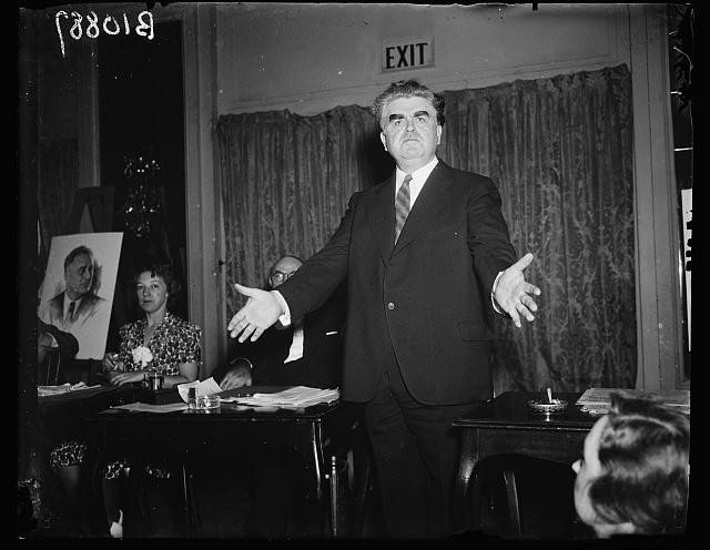 Photo:John L. Lewis 1936 UMWA Labor Leader Speech Portrait