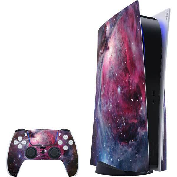 Space PS5 Bundle Skin - The Orion Nebula Pink