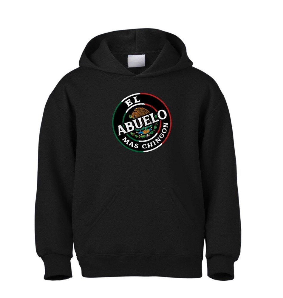 El Abuelo Mas Chingon Unisex 100% Cotton Pullover Hoodie Sweater S-XXL-image