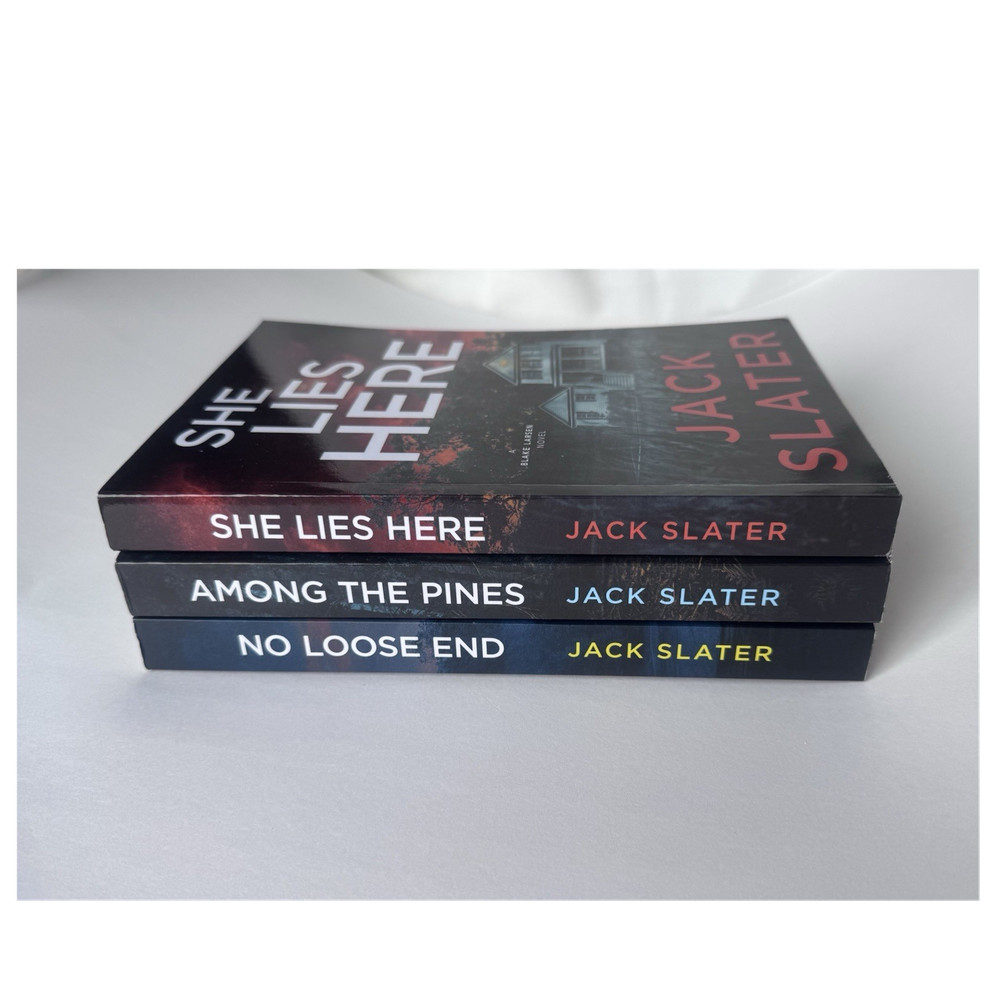 Paperback Crime Thriller Novel Lot of 3 Like New