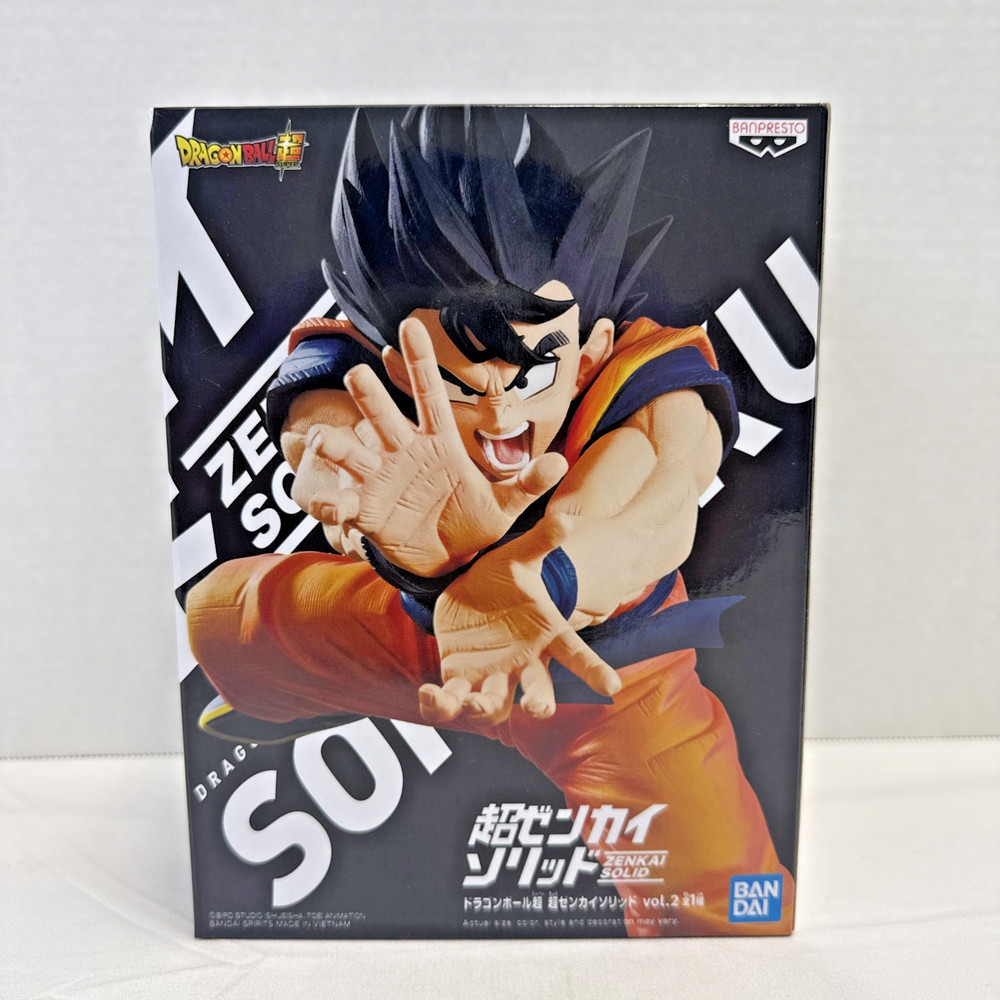 Bandai Dragon Ball Super Son Goku Zenkai Solid Vol.2 Boxed PVC Anime Figure New