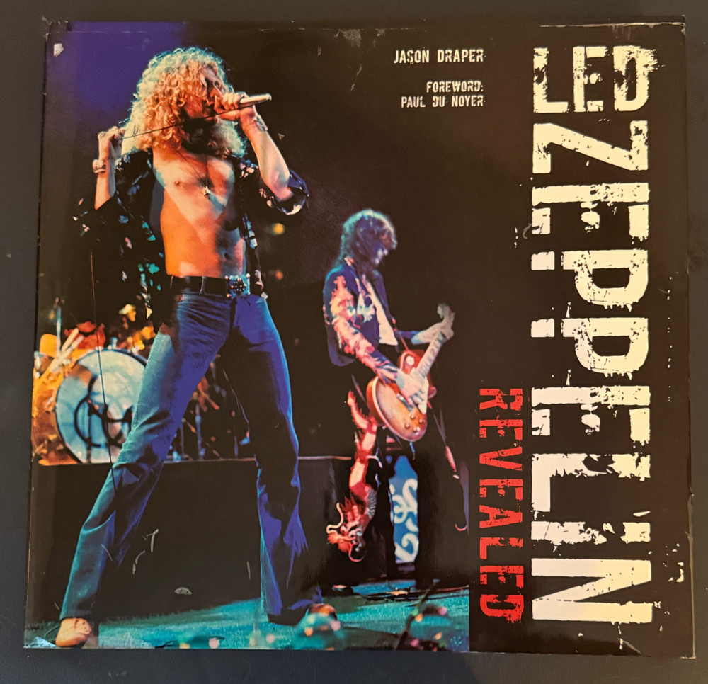 Led Zeppelin Revealed Jason Draper 2008 Hardcover Coffee Table Book Rock Band