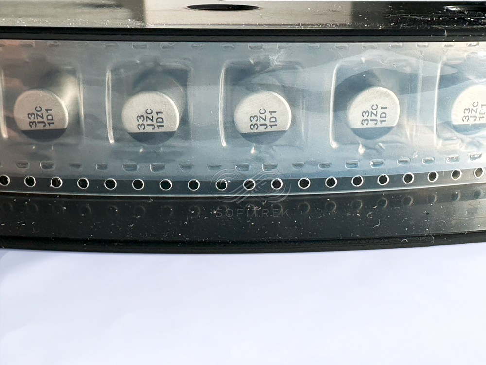 25Pcs EEH-ZC1J330P Panasonic ZC 33uF 63V 8x10.2mm Aluminum Polymer Capacitor SMD