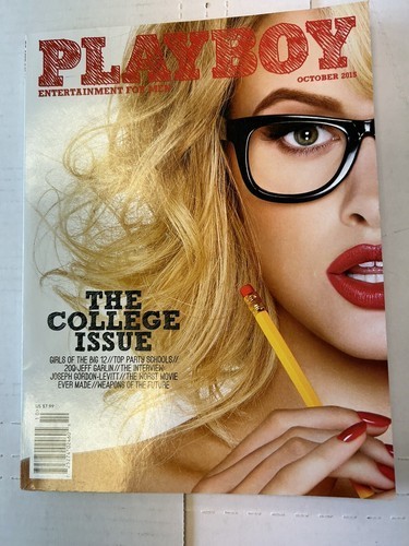 Playboy Magazine October 2015 The College Issue Vg++