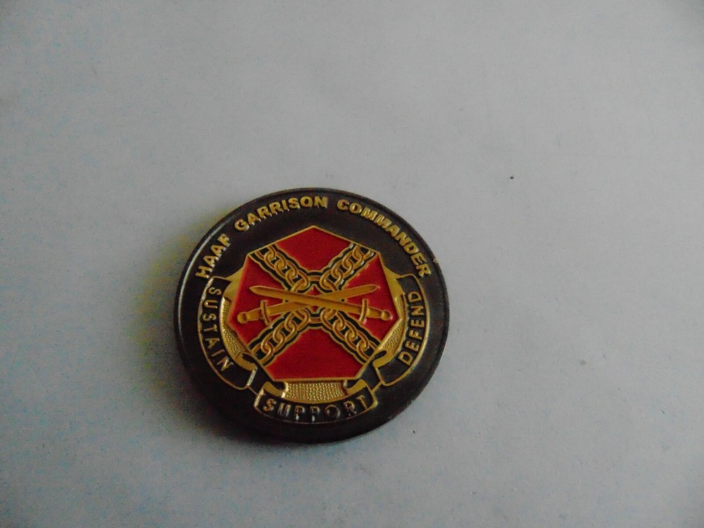 Haaf Garrison Commander Challenge Coin - Special Forces ROTC USAF Medical Stalkers