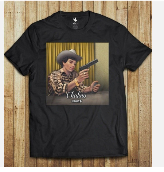 Chalino Sanchez t shirt limited edition mexico corridos music guns money artist