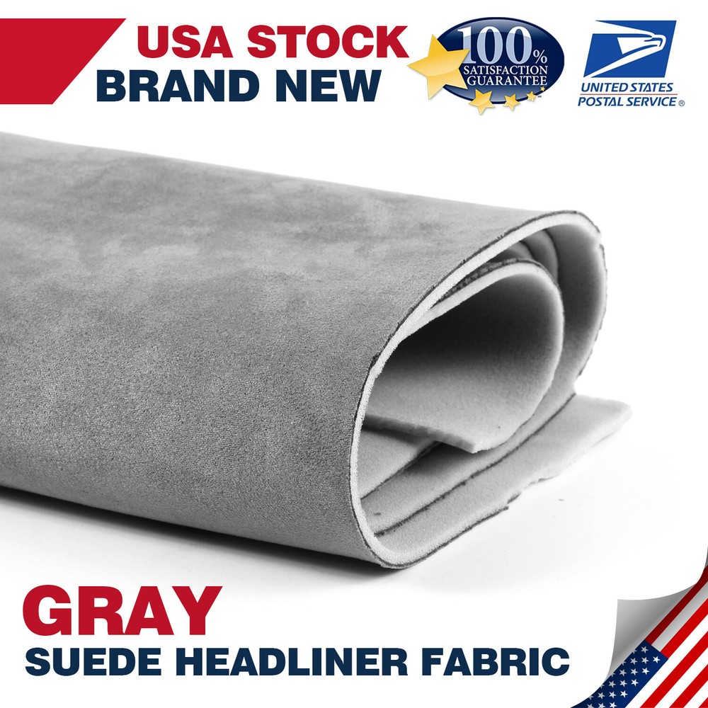 Pure Gray Suede Headliner 98