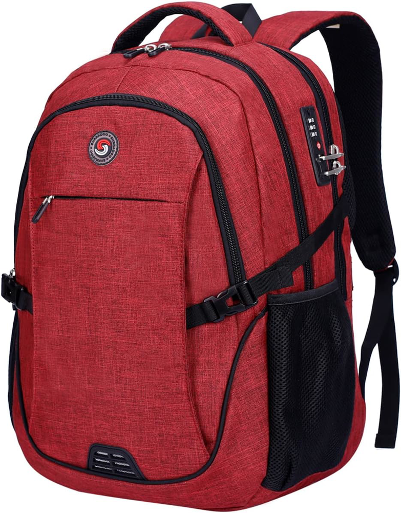 Anti Theft Laptop Backpack with USB Port Fits 16.3 Inch Travel College Business  