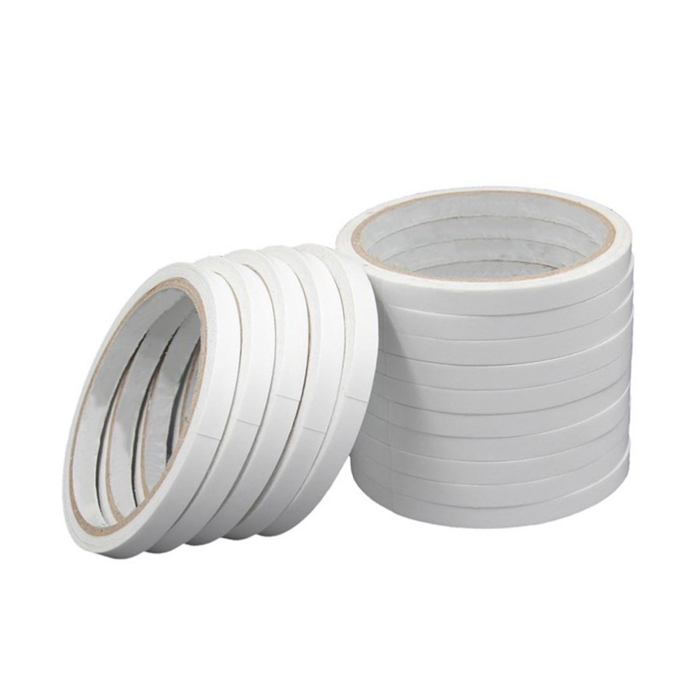 2-Pack Double Sided Tape for Crafts School Stationery Strong Adhesive