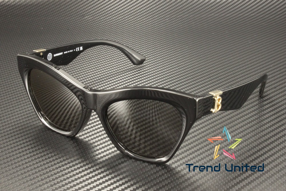 BURBERRY BE4420U 300187 Nero Dark Grey 55 mm Women's Sunglasses
