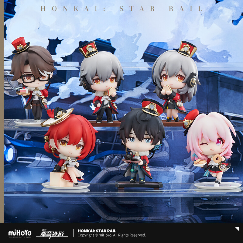 Honkai: Star Rail Official Train Welcome Tea Party Theme Doll Figure Model Toys