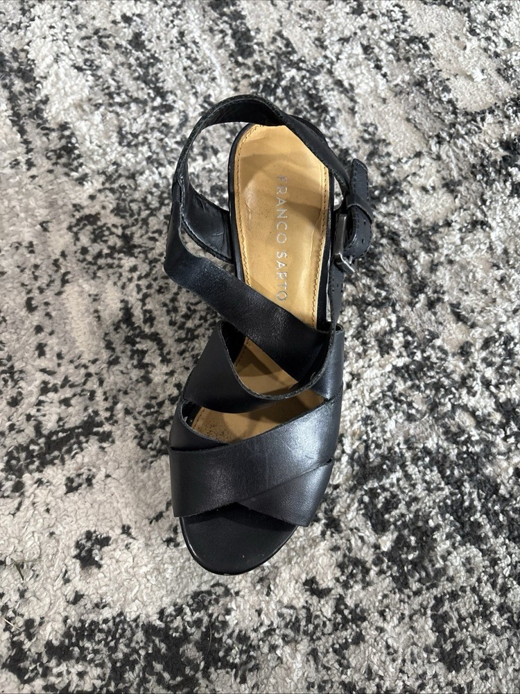 Franco Sarto Women's Black Sandals