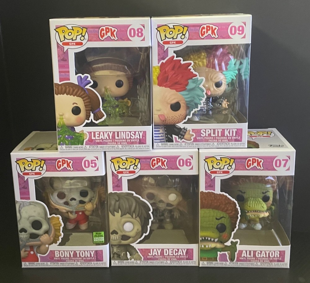 Vintage Garbage Pail Kids Funko Pop Lot of 5 Figures GPK #5-9 NIB