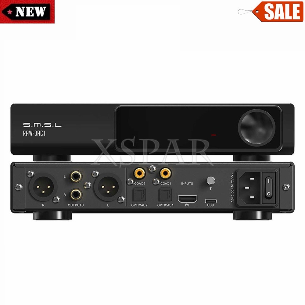 SMSL RAW-DAC1 HiFi Lossless Audio Decoder AK4191+AK4499EX Decoding Chip DAC #ju