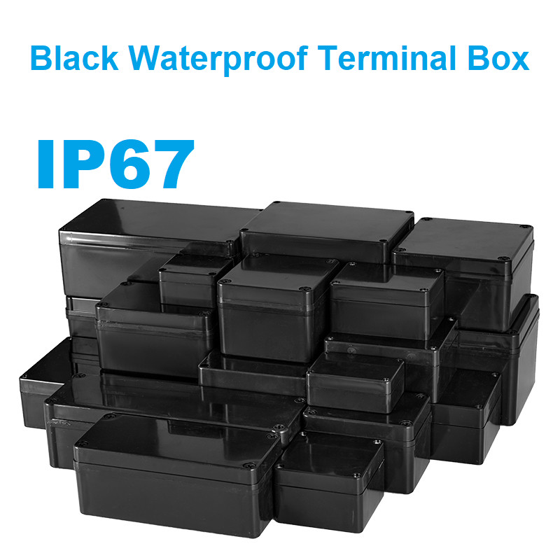 ABS Plastic Electrical Case Enclosure Power Junction Box Electronic Project Box-image