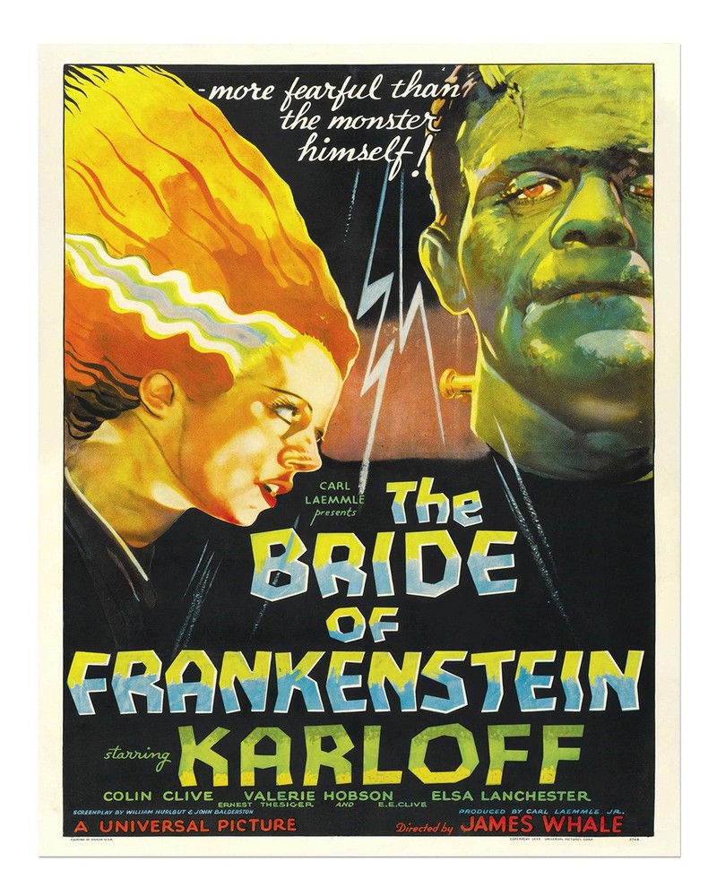 Vintage Horror Movie Poster Wall Art - Classic Film Decor Home Decor
