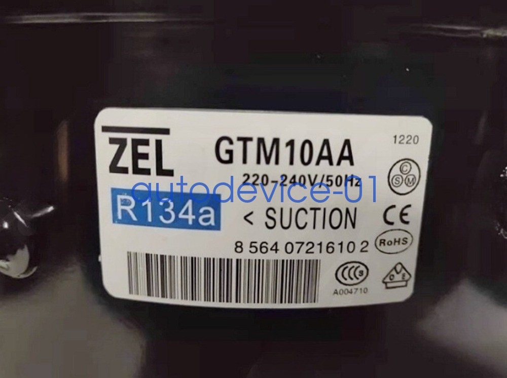 1pc new Refrigerator Compressor GTM10AA R134a 220-240V/50Hz DHL/FedEx