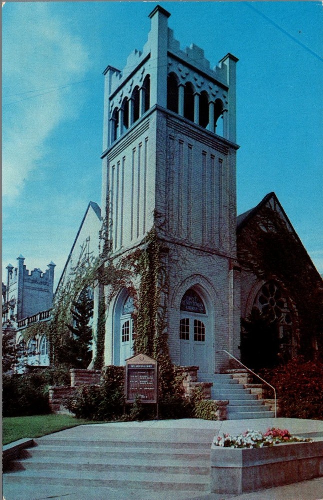 First Presbyterian Church Bartlesville Oklahoma Dexter Chrome Postcard
