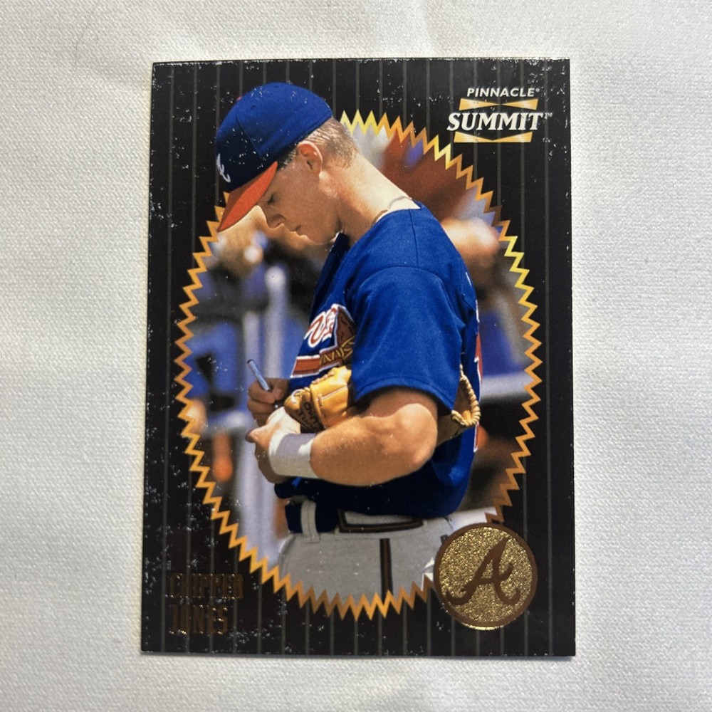 1996 Pinnacle Summit - Chipper Jones #126