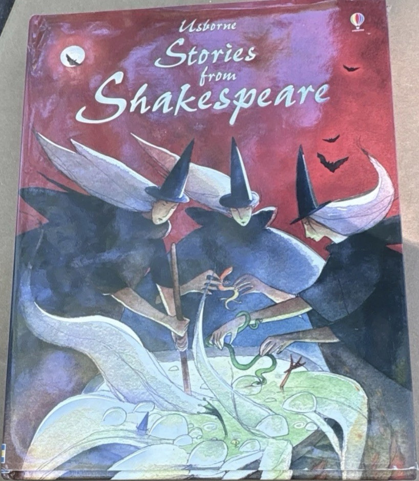 Usborne Stories from Shakespeare 2005 Hardcover Illustrated Elena Temporin