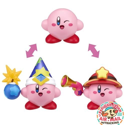 Kirby Change Copy Ability Bomb & Ranger Toy Bandai fm Japan w/Tracking