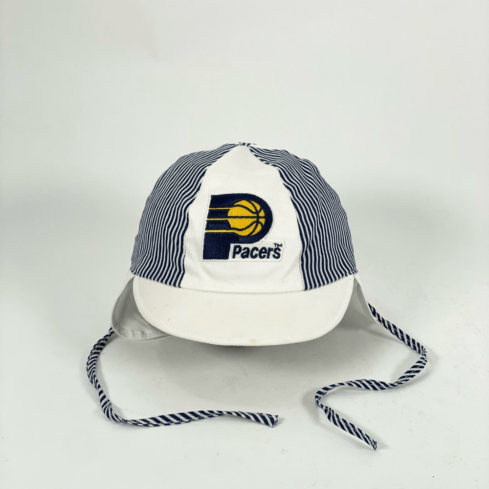 Indiana Pacers | NBA Vintage Baby Sun Hat Chin-tie Cap RARE