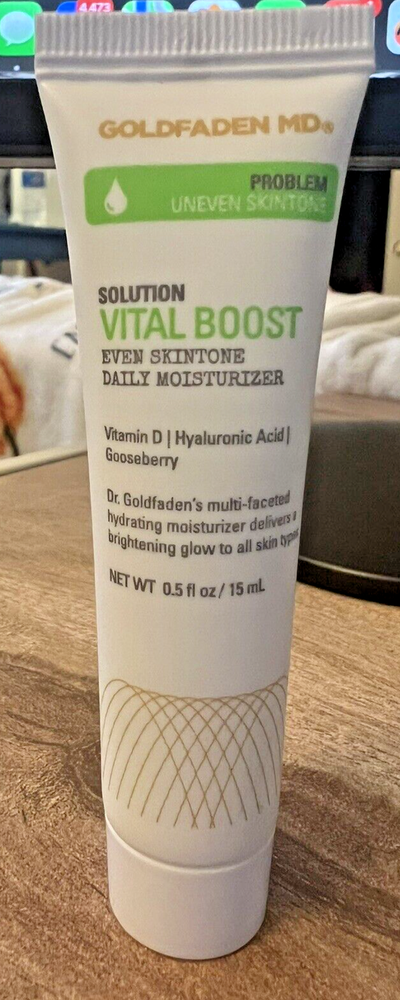 GOLDFADEN MD Vital Boost Daily Moisturizer 0.5 oz Hydrating Skin Care