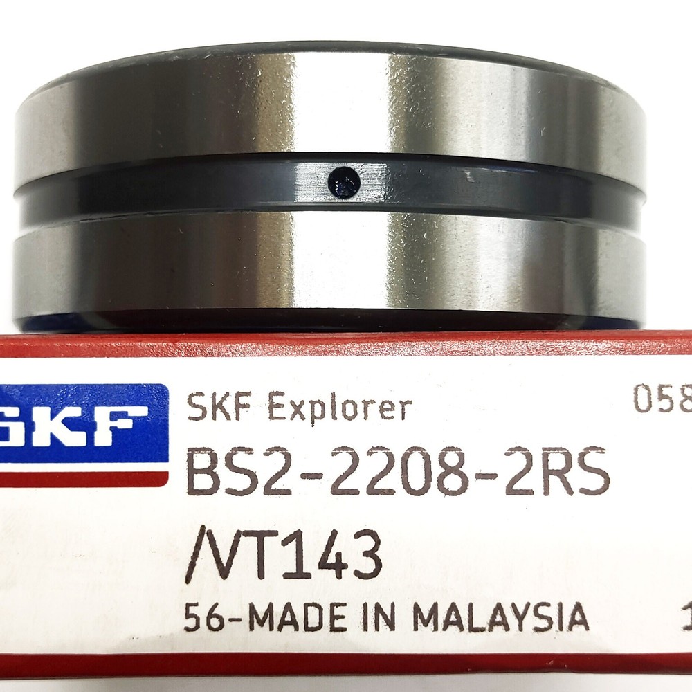 New 40x80x28mm Sealed Spherical Roller Bearing for SKF BS2-2208-2RS/VT143