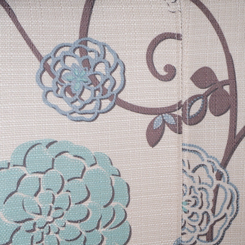 Preston Floral Fabric Club Chair Multi-Color Modern Accent Chair by Christopher Knight Home