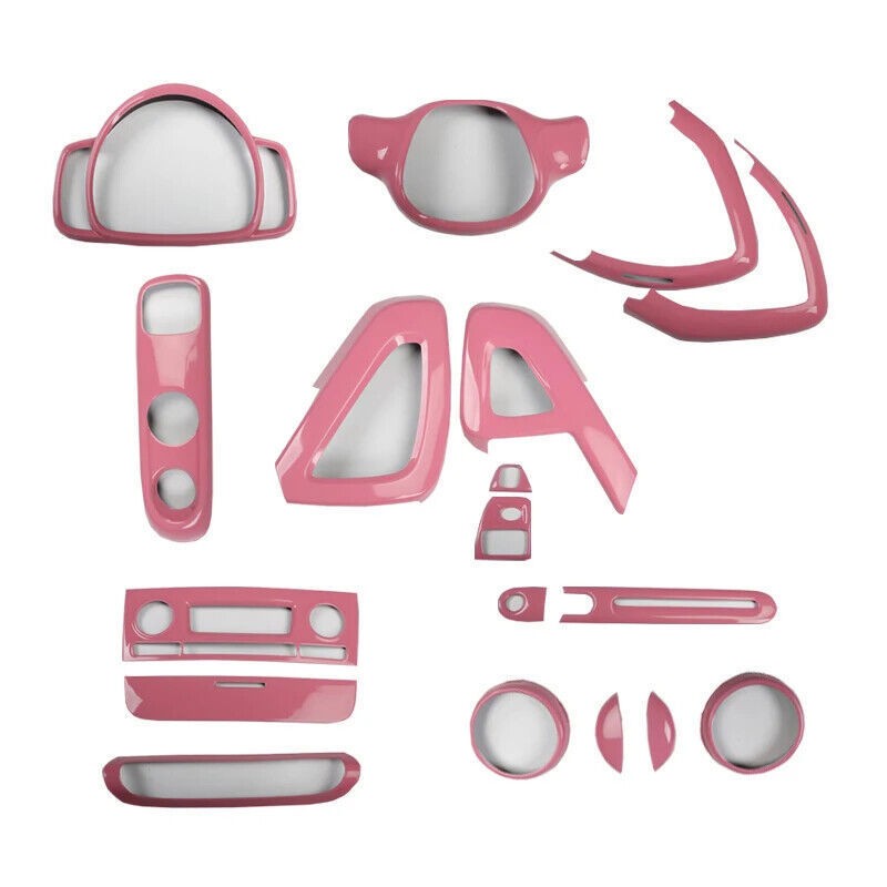 Mercedes Smart Fortwo 451 2009-2014 ABS Interior Stickers Accessories  