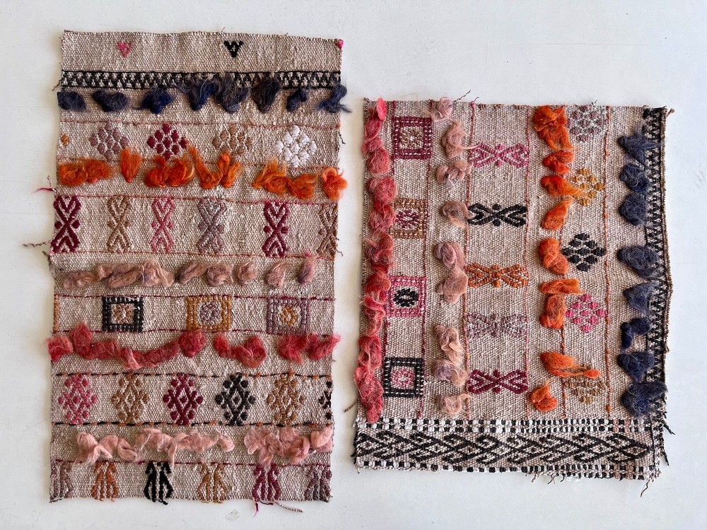 RARE FIND Vintage Turkish Kilim Rug Fragment ⎮ Handwoven Wool Tribal Boho Ethnic