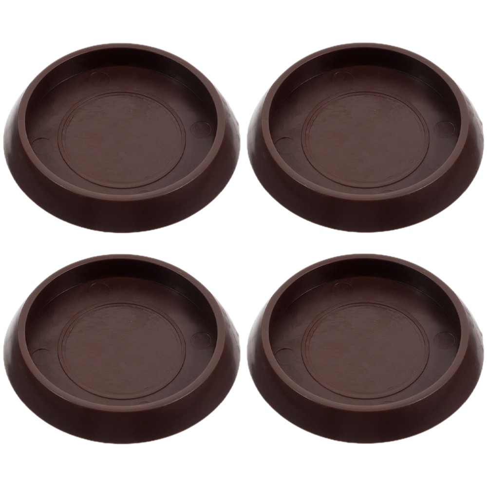 4 Pcs Non-Slip Furniture Bed Stoppers Table Leg Pads Office Chair Blockers