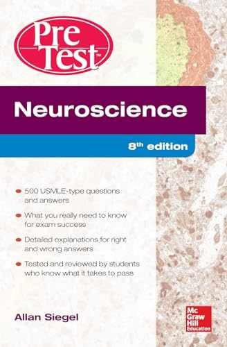 Neuroscience Pretest Self-Assessment and - Paperback, by SIEGEL - Acceptable n