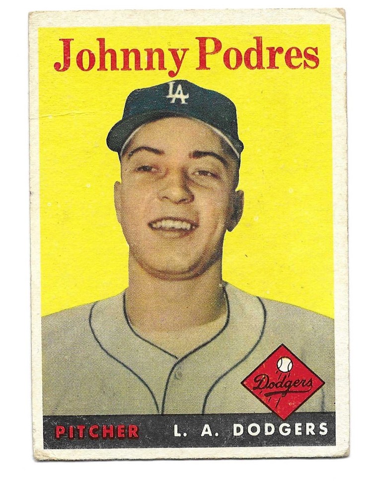 1958 Topps - Johnny Podres #120