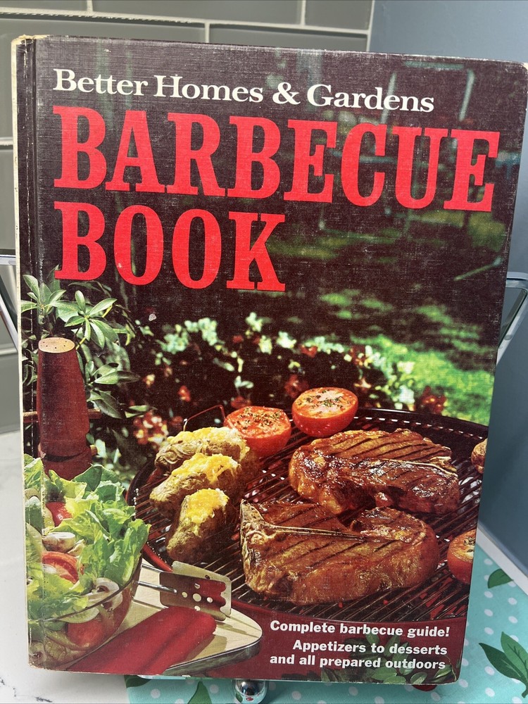 Better Homes and Gardens Barbecue Book - Hardcover - 1965